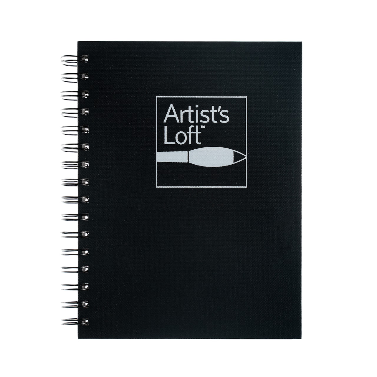 6 Pack: Black Hardcover Mixed Media Book by Artist's Loft™, 5.5" x 8.5"